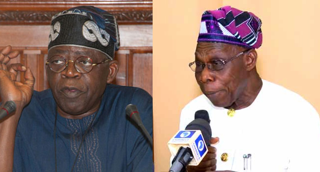 Tinubu Supporters Lying About My Meeting With Him, Obasanjo Reveals His Stand