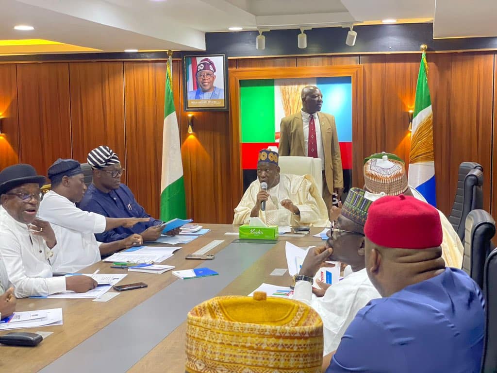 BREAKING: Ganduje Presides Over His First APC NWC Meeting (PHOTOS)