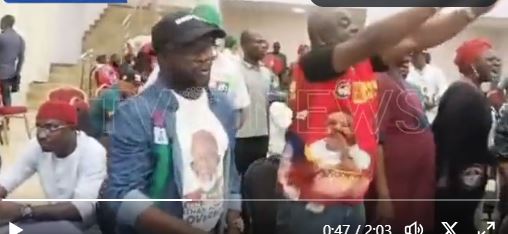 Imo Election: Pandemonium As PDP, LP Members Kick Against INEC's Secret Plot (VIDEO)